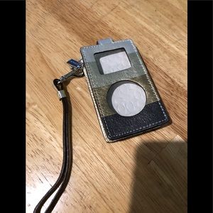 Coach iPod case